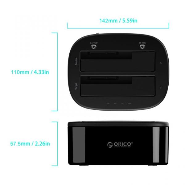 e co cung Docking Orico 6228US3-C 2 khe cam USB3.jpg