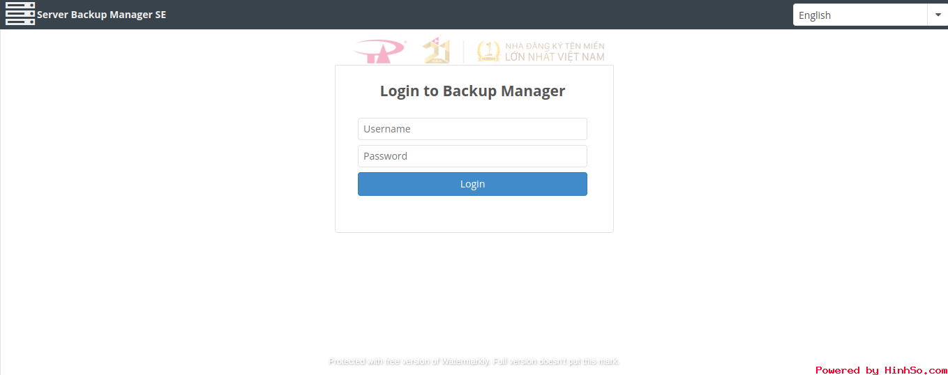 Hướng dẫn cách tải file về local trên quản lý P.ACKUP